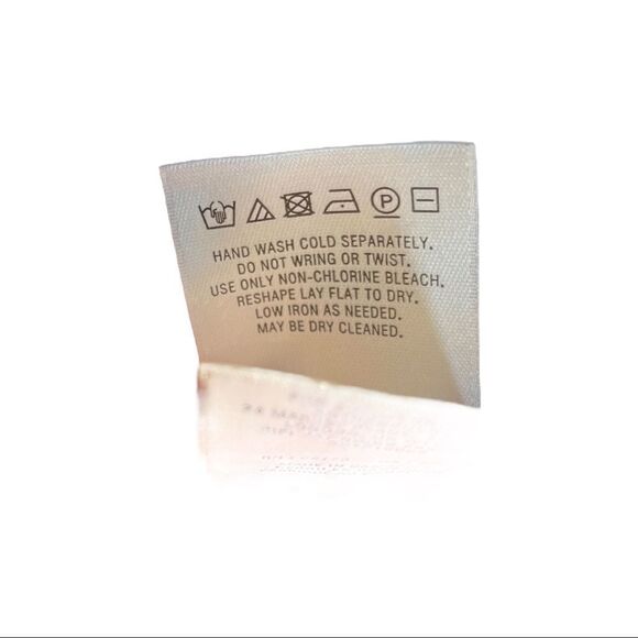 MAEVE Anthropologie Sleeveless Blouse Tank Top V Neck Orange Red Womens XS - Picture 9 of 9